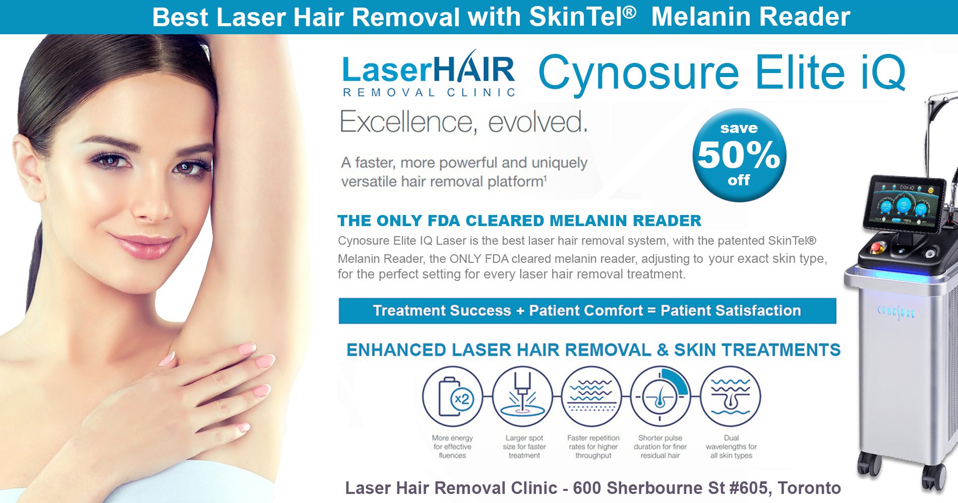 Best laser hair removal Toronto